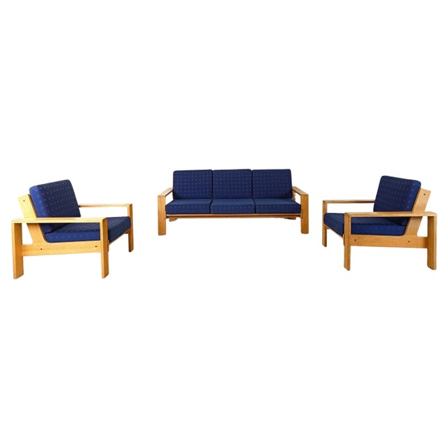 Vintage Scandinavian Sofa Set, 1970s, Set of 3 For Sale - Image 12 of 12