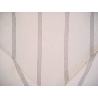 Ralph Lauren LFY66292F Mistral Stripe Antique Lilac Upholstery Fabric - 1-1/2 Yards For Sale