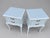 Mint 1900s French Louis XVI Mint Beech Nightstands-Pair For Sale - Image 8 of 10