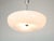 Space Age Italian Acrylic Glass and Brass Pendant Light, 1970s For Sale - Image 4 of 18