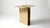Balance side table, brass and raw, by auste ost dimensions: w 50 x d 30 x h 50 cm materials: brass, raw with brushed...