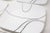 A set of eight plates - 4 dinner plates and 4 salad/luncheon plates, in the "Simple Lines" pattern by Corelle. Good...