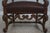 Century Leather & Wood High Back Armchair For Sale - Image 15 of 18