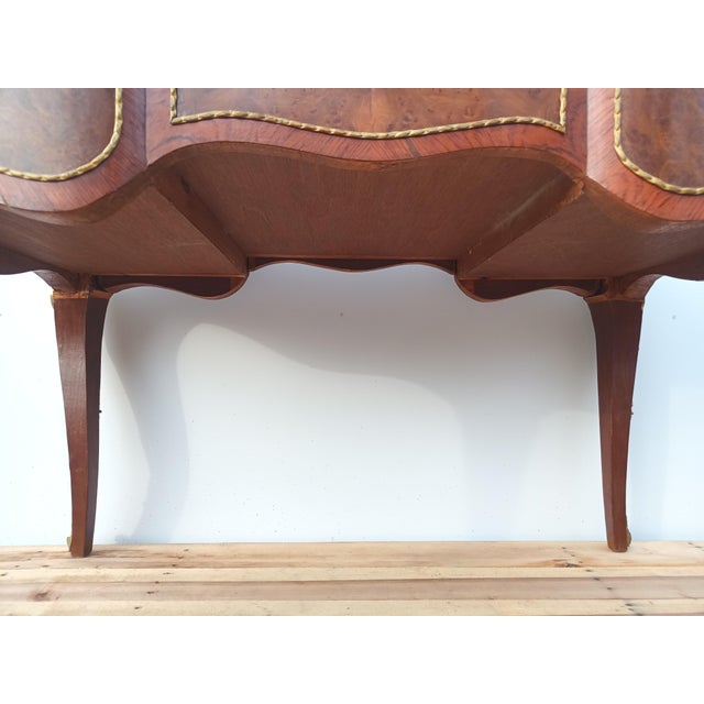 1910s French Louis XV Style Bureau Plat / Writing Desk For Sale - Image 13 of 16