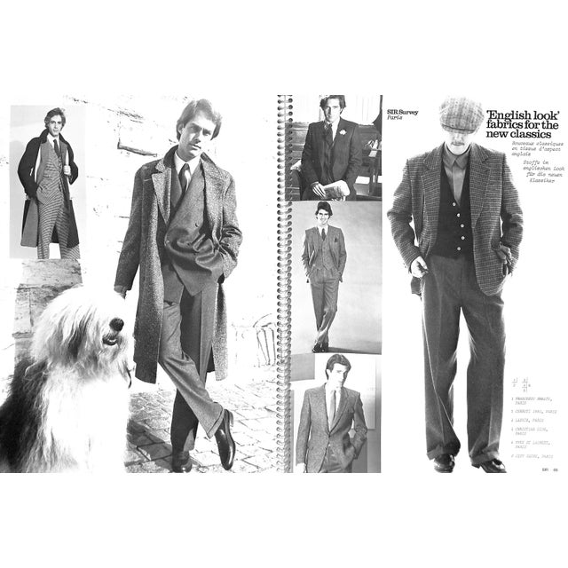 White Sir Men's International Fashion Journal 1980 No. 2 For Sale - Image 8 of 15