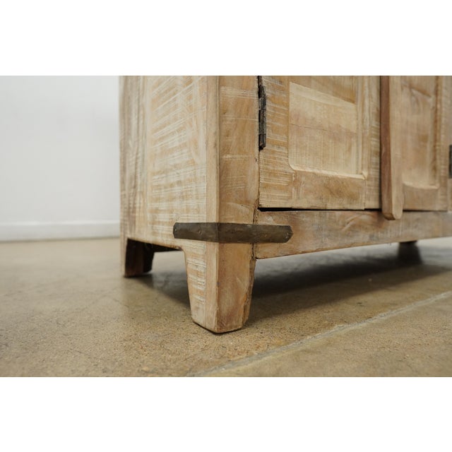 Reclaimed Wood Metal-Clad Top Sideboard For Sale - Image 12 of 18