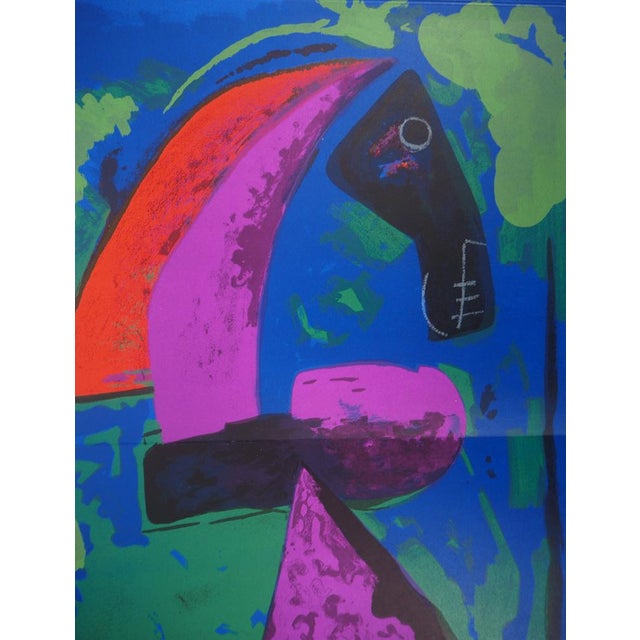 Marino Marini, Guerrier, 1968, Original Lithograph For Sale - Image 3 of 6