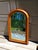 Brown Large Antique Arched Top Hall Pier Mirror Victorian Mercury Mirror For Sale - Image 8 of 10