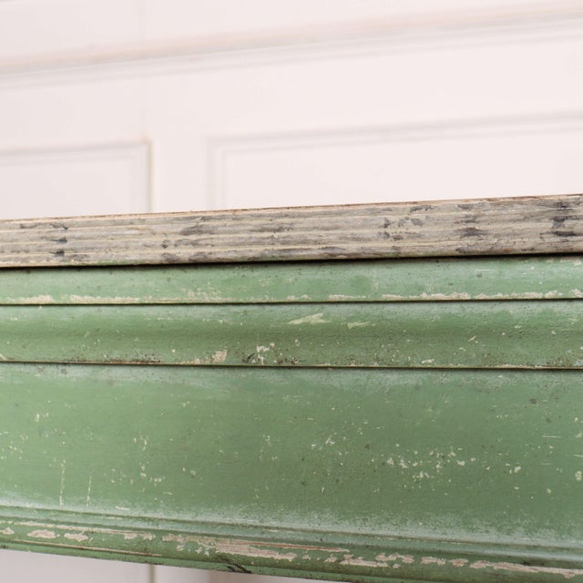 Wood English Painted Console Table For Sale - Image 7 of 11