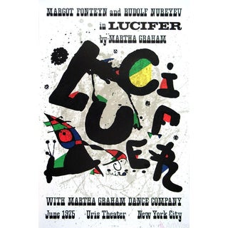 Joan Miro, Lucifer, 1975, Lithograph For Sale