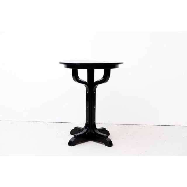 Small Art Nouveau Model 8024 Side Table by Otto Wagner for Thonet, 1905 For Sale - Image 6 of 10