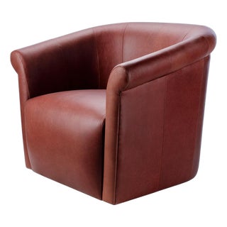 Trumpet Swivel Chair Rust For Sale