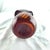 Walter Blenko Jack in the Pulpit Glass Amberina Ribbed Signed Vase For Sale In Las Vegas - Image 6 of 8