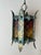 Italian Giant Hanging Lantern with Glass,1960s For Sale - Image 15 of 18
