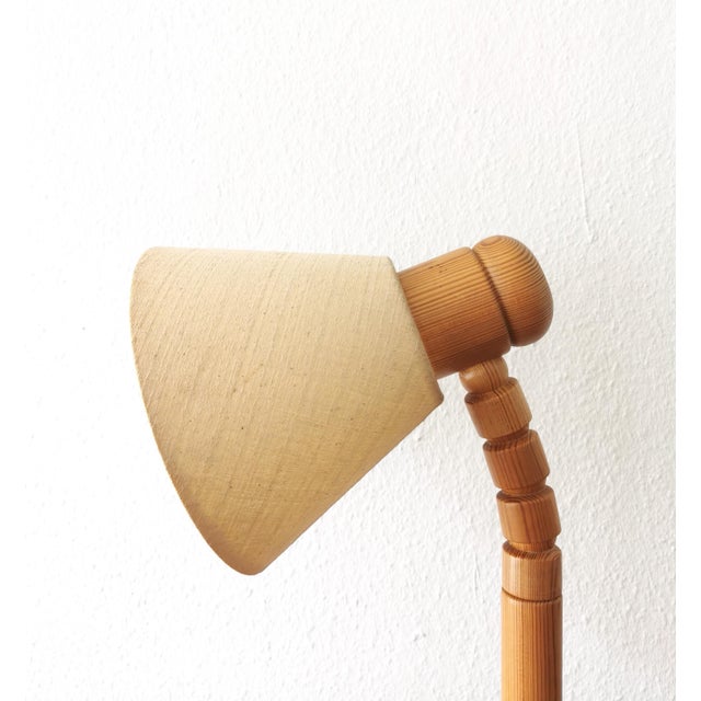1970s Swedish Pine Table Lamp from GB Solbackens Svarveri, 1970s For Sale - Image 5 of 15
