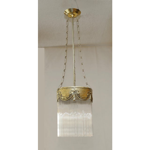 Art Nouveau Pendant Lamp, 1890s For Sale - Image 4 of 7
