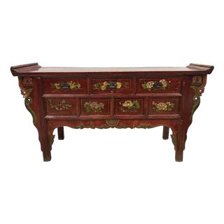 Early 20th Century Antique Chinese Altar Table, Console Table or Sideboard For Sale