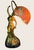 Shell Art Nouveau Lady Nautilus Shell Lamp Circa 1900 For Sale - Image 7 of 12