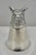 Art Deco Vintage Pewter Fox Head Silver Plated Stirrup Cup Hunting Equestrian Shot Glass For Sale - Image 3 of 13