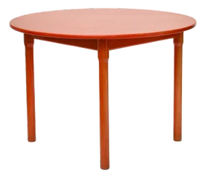 Red Carimate Dining Table by Vico Magistretti for Cassina, 1960s