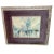 VTG Street Scene #1 Impressonist Painting Purple Velvet Matt Silver Frame 1978 Approximately 16.5" x 14.5" Painting is...
