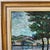 Mid-Century Roger Etienne Impressionist Landscape River, Trees & Arched Bridge, Oil on Board, c.1950s For Sale - Image 4 of 15