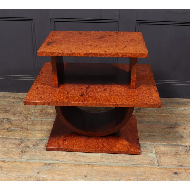 French Art Deco U Base Centre Table, 1925 For Sale - Image 12 of 15