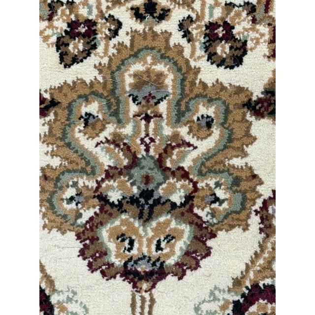 3ft 11in X 5ft 3in Kenneth Mink Infinity Persian Ivory Area Rug For Sale - Image 4 of 12