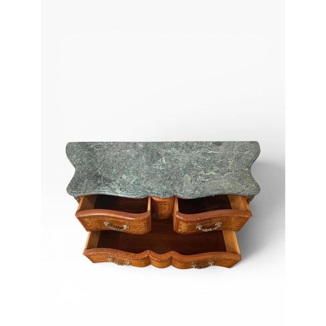 Mid 19th Century Chest of Drawers With Marble Top For Sale In Boston - Image 6 of 15