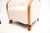Brown Swedish Art Deco Armchairs in Satin Birch, 1930, Set of 2 For Sale - Image 8 of 11