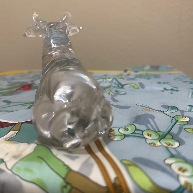 1980s 1980s Waterford Crystal the Nativity Collection Donkey Figurine For Sale - Image 5 of 6