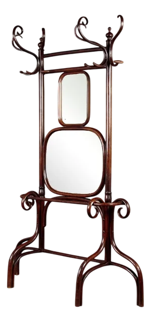 Bentwood Hallstand from Fischel, 1900s