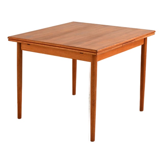 Extendable Teak Table, 1960s For Sale
