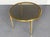 Gold Hollywood Regency Coffee Table in Brass and Glass from Vereinigte Werkstätten München, Germany, 1960s For Sale - Image 8 of 10