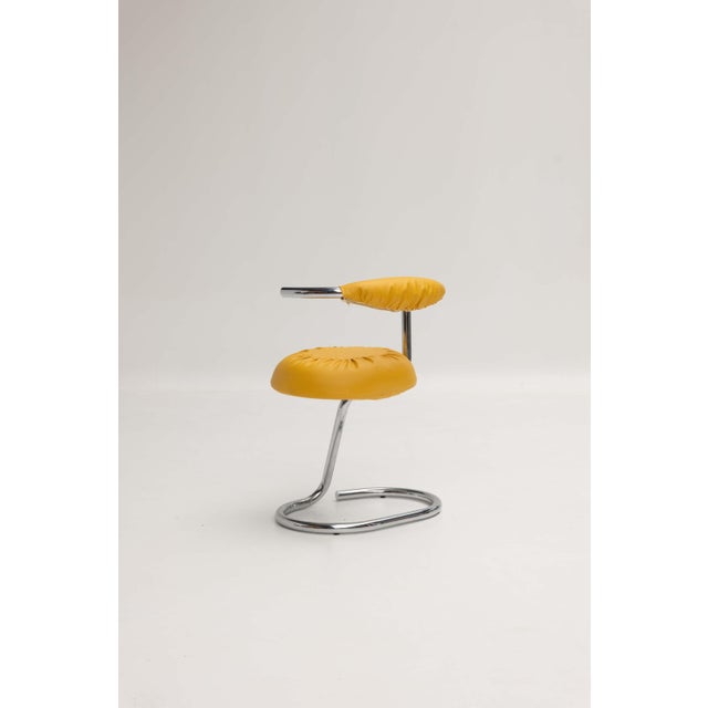Mid-Century Modern Cobra Chairs by Giotto Stoppino, 1970s, Set of 4 For Sale - Image 3 of 11