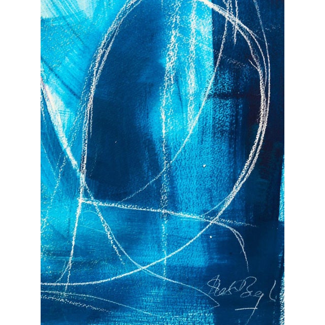 Abstract "Entwined Souls" Contemporary Abstract Expressionist Painting For Sale - Image 3 of 5