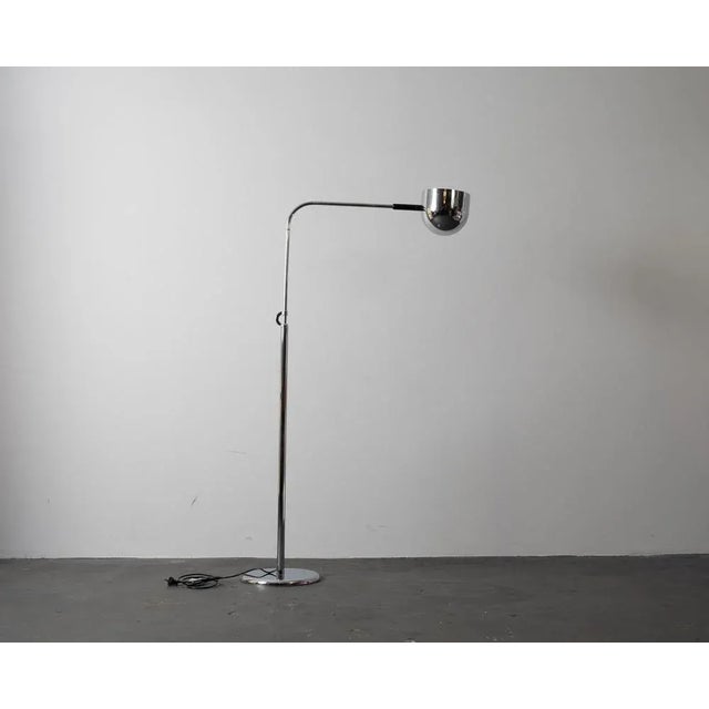Metal Mid-Century Floor Lamp, 1960s For Sale - Image 7 of 9
