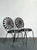 Late 20th Century Vintage Boho Wrought Iron “Sunburst” Dining Chairs After Francois Carre - A Pair For Sale - Image 5 of 11