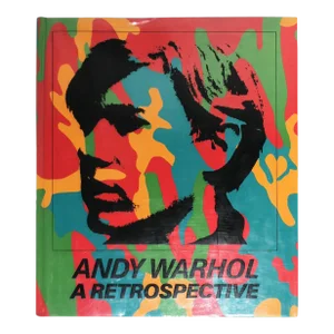Andy Warhol A Retrospective Hard-Cover Library or Coffee Table Book, 1989