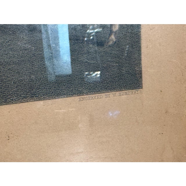 Antique White Antique Hand-Colored Fox Hunting Engraving “The Meet at Melton” After F. Grant For Sale - Image 8 of 11