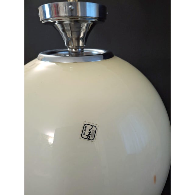 1960s 1960s Murano Globe Pendant by De Majo For Sale - Image 5 of 8