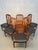 Elegant set of six mid-century modern dining chairs by Benny Linden, showcasing the timeless appeal of Danish-inspired...