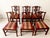 Baker Furniture Historic Charleston Collection Georgian Banded Mahogany Double Pedestal Table and Eight Chairs Exquisite Excellent Condition For Sale - Image 16 of 18