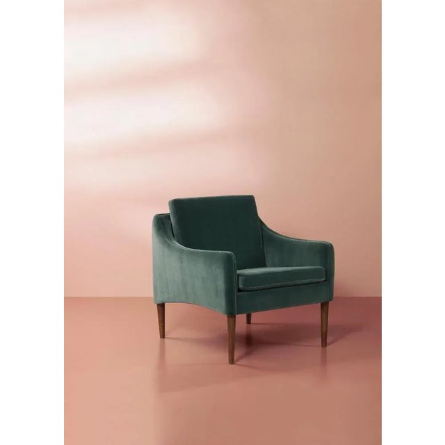 Wood Mr. Olsen Lounge Chair in Walnut by Warm Nordic For Sale - Image 7 of 13