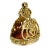 Large Carnelian Yellow Gold Fob Charm Pendant, 1890s For Sale