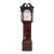 Early American Grandfather Clock Attributed to James Wilson With Hand-Painted Clock Face For Sale