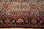 19th Century Fine Beautiful Ivory Background Color With Sarouk Farahan Style Antique Persian Rug For Sale - Image 5 of 6