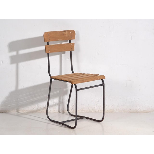 Set of Vintage Outdoor Chairs, 1920 For Sale - Image 4 of 11