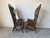 Vintage Bent Rattan & Wicker High Back Chippendale Style Arm Chairs - A Pair For Sale - Image 4 of 18