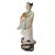 Mid 20th Century Chinese Laughing Lady Holding Basket Statue Figurine For Sale - Image 5 of 11